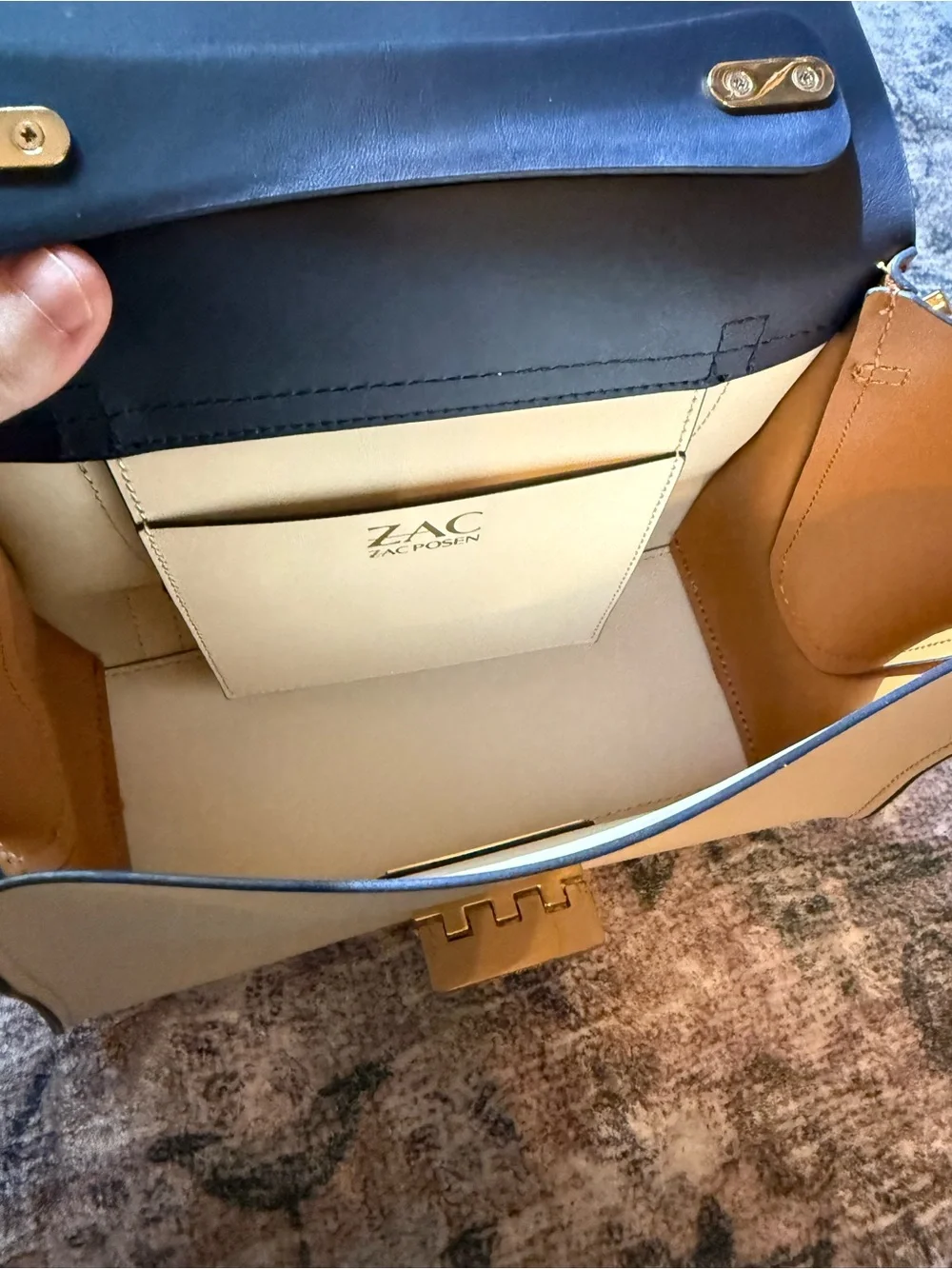 Zac Posen Eartha top handle convertible satchel